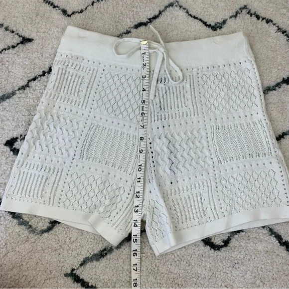NWT Rails Catalina white crochet shorts